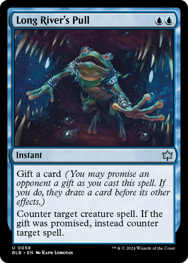 Long River's Pull [Bloomburrow] MTG Single Magic: The Gathering | Red Claw Gaming