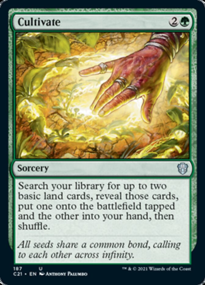 Cultivate [Commander 2021] MTG Single Magic: The Gathering | Red Claw Gaming