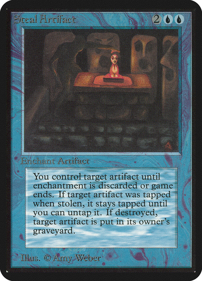 Steal Artifact [Alpha Edition] MTG Single Magic: The Gathering | Red Claw Gaming
