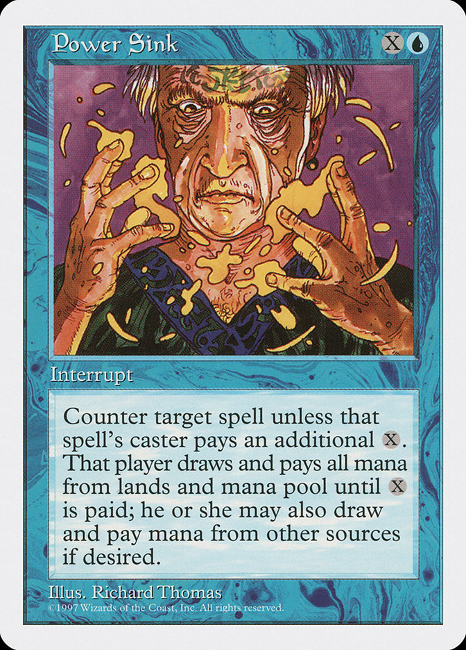 Power Sink [Fifth Edition] MTG Single Magic: The Gathering | Red Claw Gaming