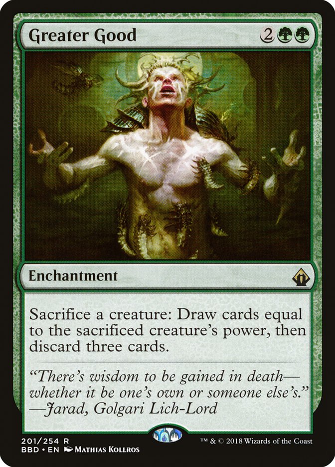 Greater Good [Battlebond] MTG Single Magic: The Gathering | Red Claw Gaming