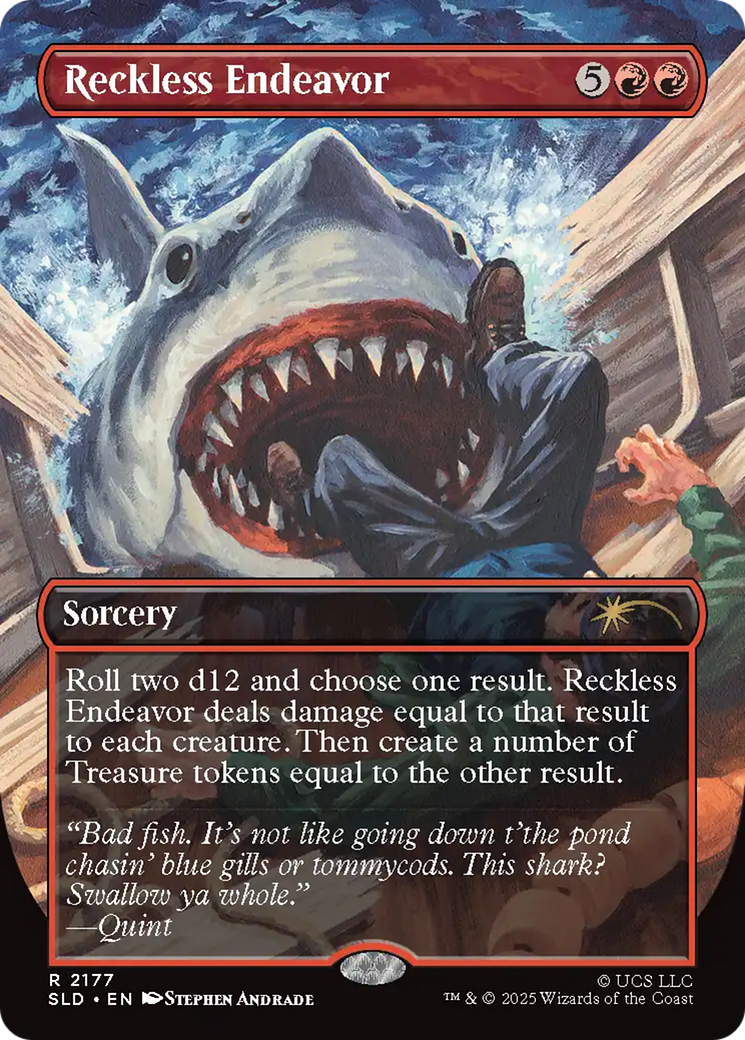 Reckless Endeavor [Secret Lair Drop Series] MTG Single Magic: The Gathering | Red Claw Gaming