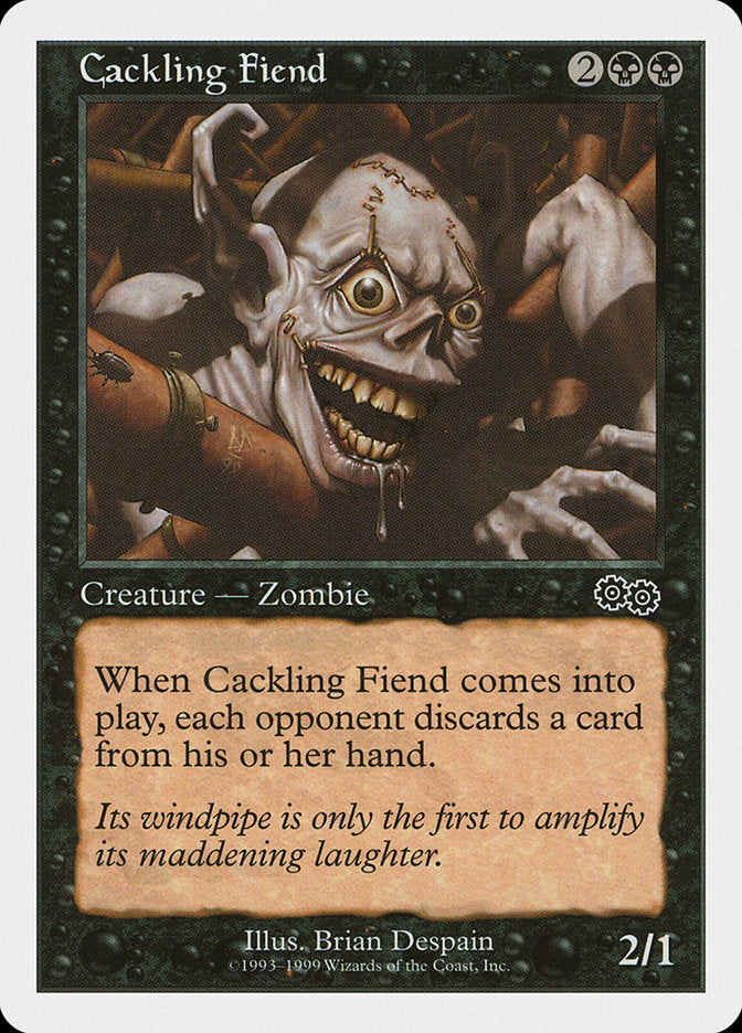 Cackling Fiend [Battle Royale] MTG Single Magic: The Gathering | Red Claw Gaming