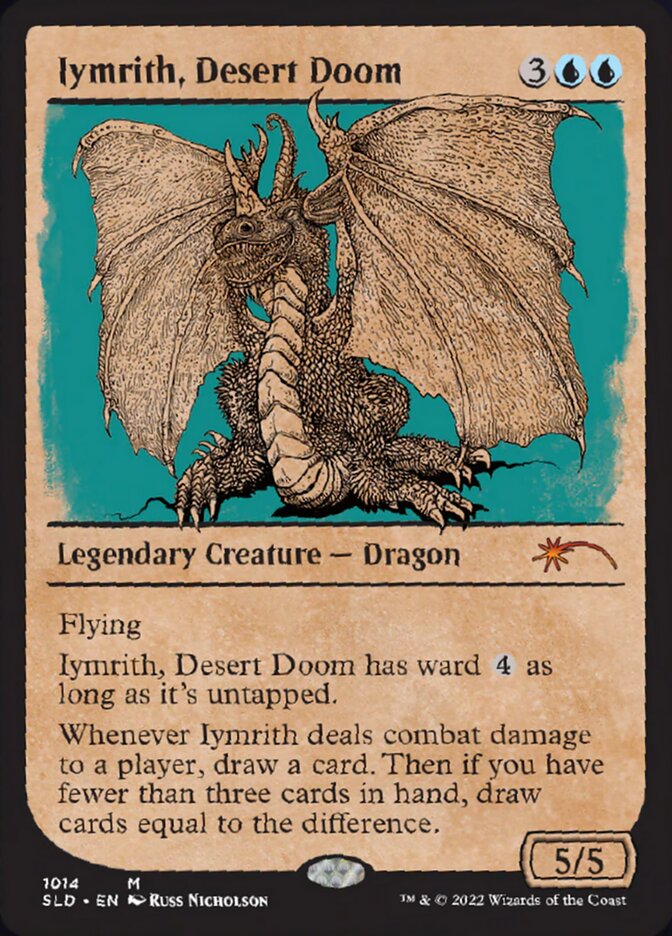 Iymrith, Desert Doom (Showcase) [Secret Lair Drop Series] MTG Single Magic: The Gathering | Red Claw Gaming