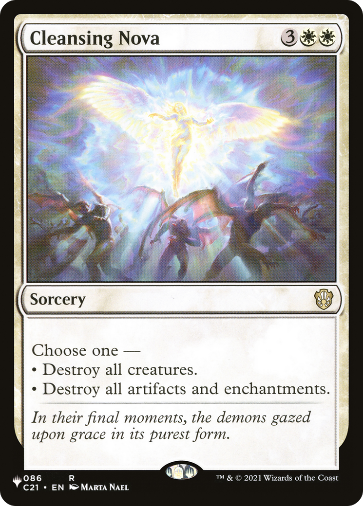Cleansing Nova [Secret Lair: Angels] MTG Single Magic: The Gathering | Red Claw Gaming