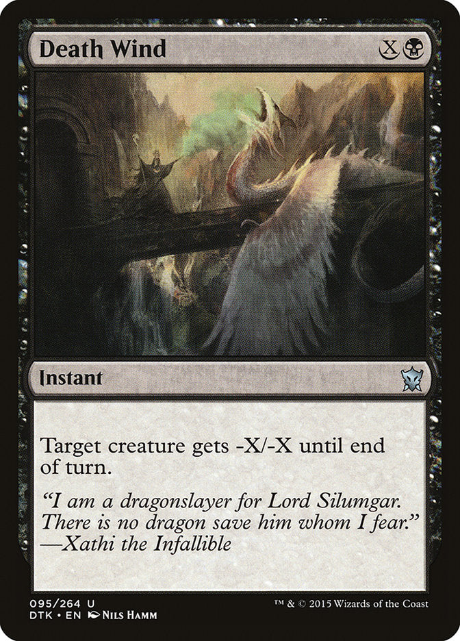 Death Wind [Dragons of Tarkir] MTG Single Magic: The Gathering | Red Claw Gaming