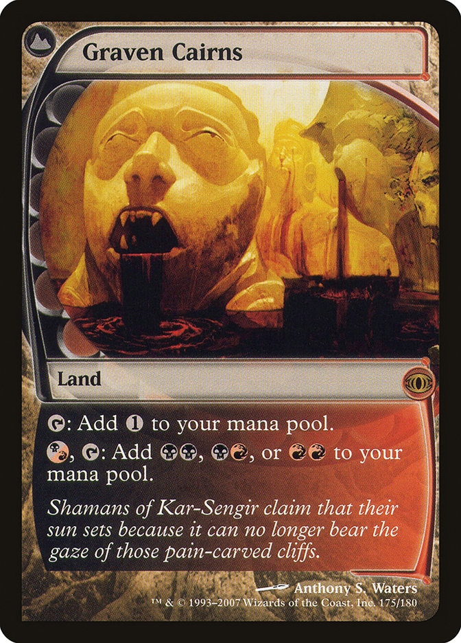 Graven Cairns [Future Sight] MTG Single Magic: The Gathering | Red Claw Gaming