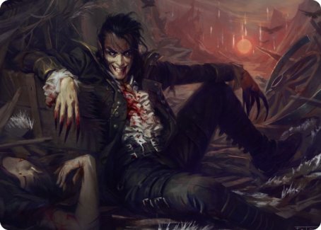 Arrogant Outlaw Art Card [Innistrad: Midnight Hunt Art Series] MTG Single Magic: The Gathering | Red Claw Gaming
