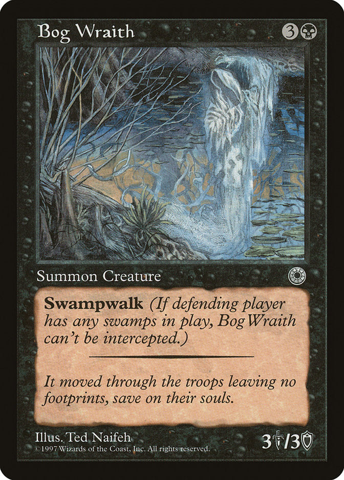 Bog Wraith [Portal] MTG Single Magic: The Gathering | Red Claw Gaming