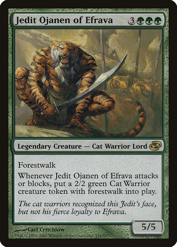 Jedit Ojanen of Efrava [Planar Chaos] MTG Single Magic: The Gathering | Red Claw Gaming