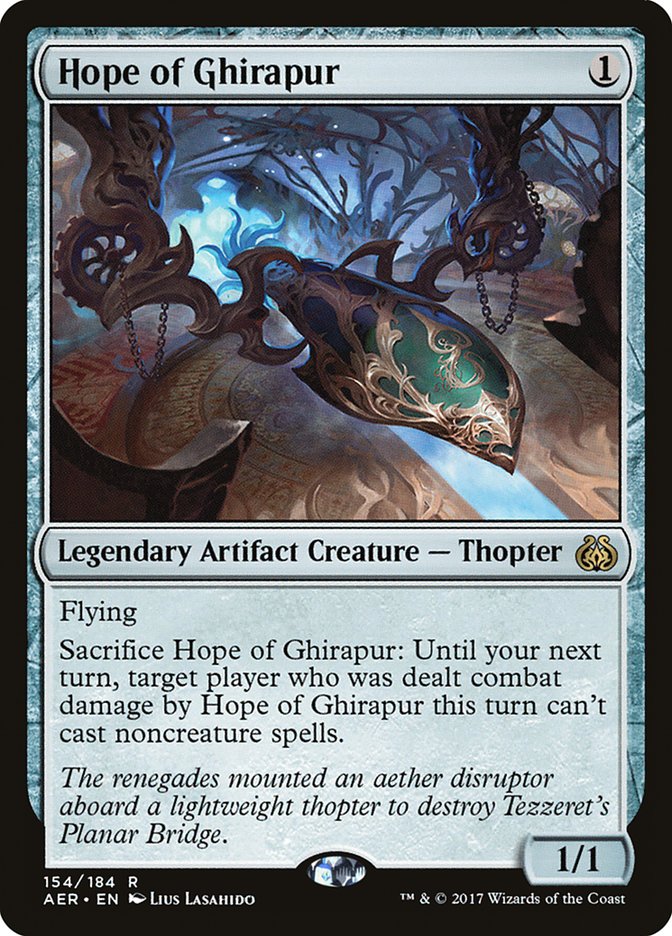 Hope of Ghirapur [Aether Revolt] MTG Single Magic: The Gathering | Red Claw Gaming