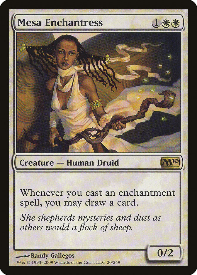 Mesa Enchantress [Magic 2010] MTG Single Magic: The Gathering | Red Claw Gaming