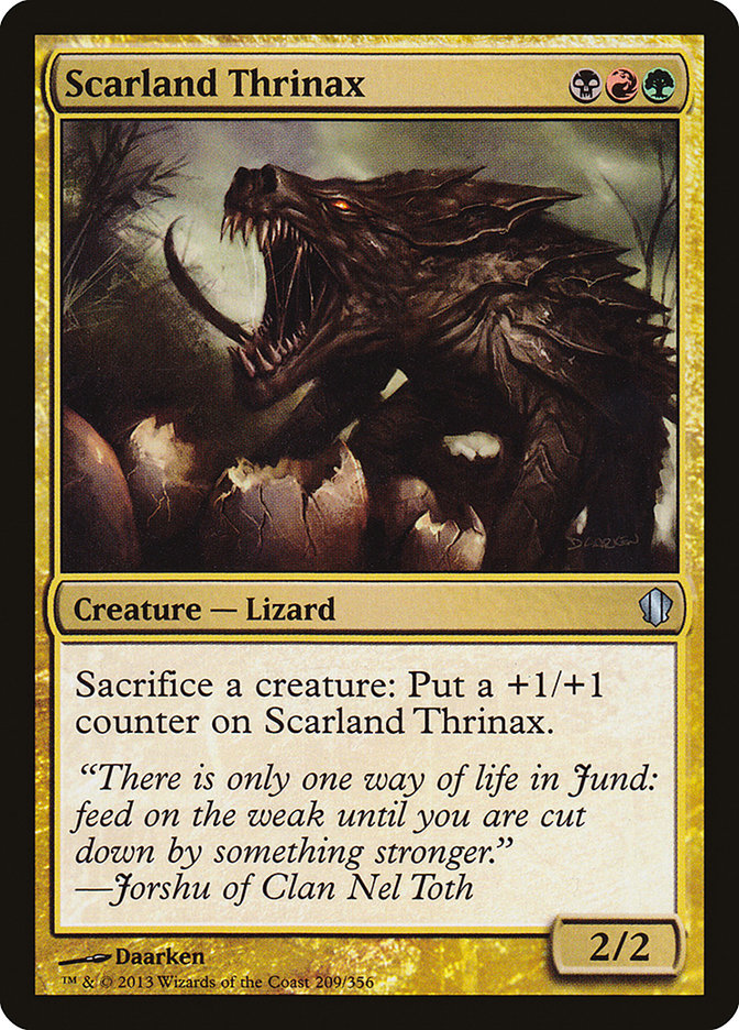 Scarland Thrinax [Commander 2013] MTG Single Magic: The Gathering | Red Claw Gaming