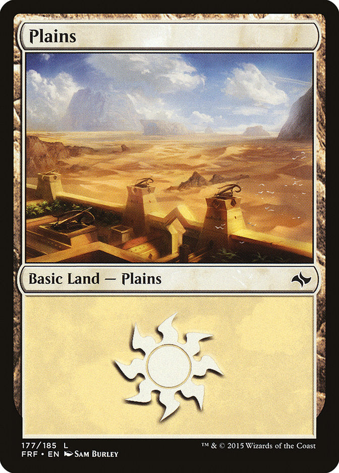 Plains (177) [Fate Reforged] MTG Single Magic: The Gathering | Red Claw Gaming
