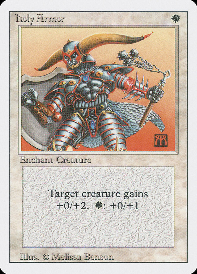 Holy Armor [Revised Edition] MTG Single Magic: The Gathering | Red Claw Gaming