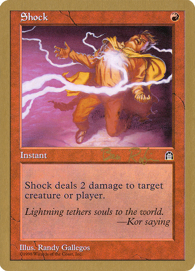 Shock (Ben Rubin) [World Championship Decks 1998] MTG Single Magic: The Gathering | Red Claw Gaming