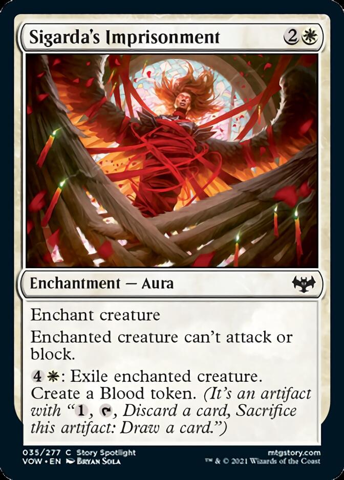Sigarda's Imprisonment [Innistrad: Crimson Vow] MTG Single Magic: The Gathering | Red Claw Gaming
