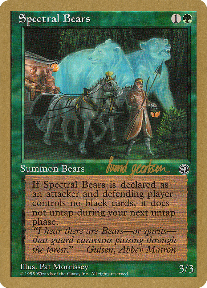 Spectral Bears (Svend Geertsen) [World Championship Decks 1997] MTG Single Magic: The Gathering | Red Claw Gaming