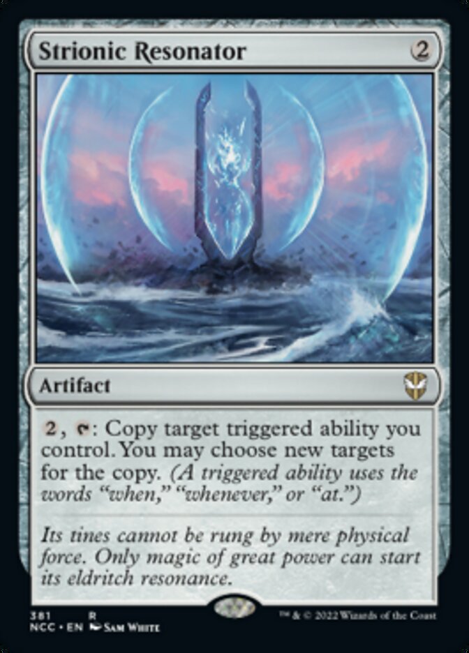 Strionic Resonator [Streets of New Capenna Commander] MTG Single Magic: The Gathering | Red Claw Gaming