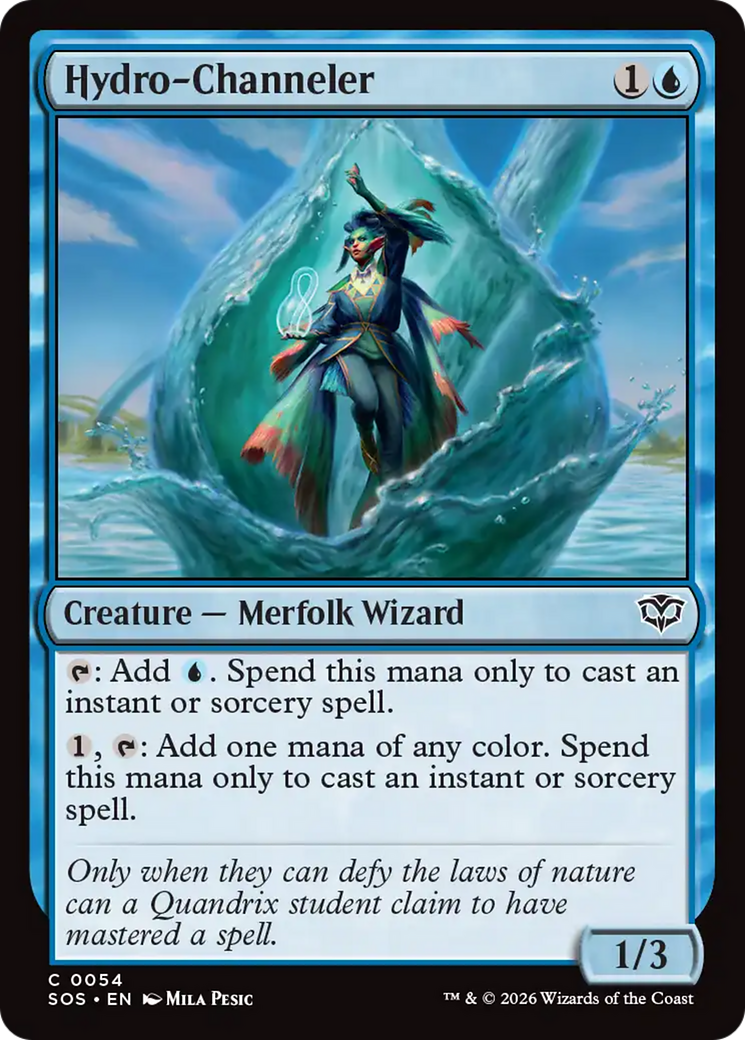 Hydro-Channeler [Secrets of Strixhaven] MTG Single Magic: The Gathering | Red Claw Gaming