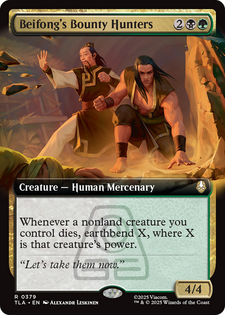 Beifong's Bounty Hunters (Extended Art) [Avatar: The Last Airbender] MTG Single Magic: The Gathering | Red Claw Gaming