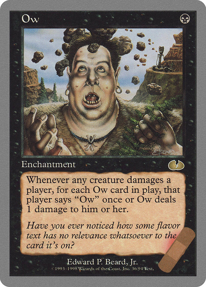 Ow [Unglued] MTG Single Magic: The Gathering | Red Claw Gaming