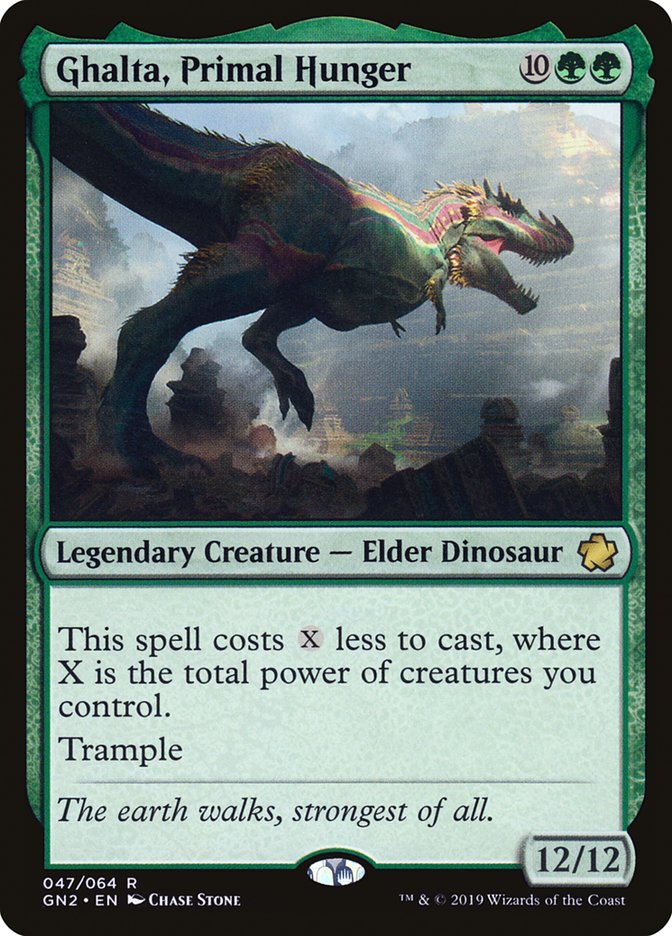 Ghalta, Primal Hunger [Game Night 2019] MTG Single Magic: The Gathering | Red Claw Gaming