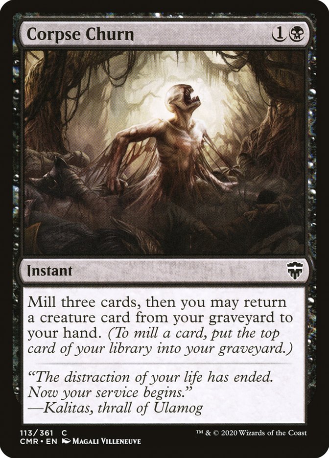 Corpse Churn [Commander Legends] MTG Single Magic: The Gathering | Red Claw Gaming