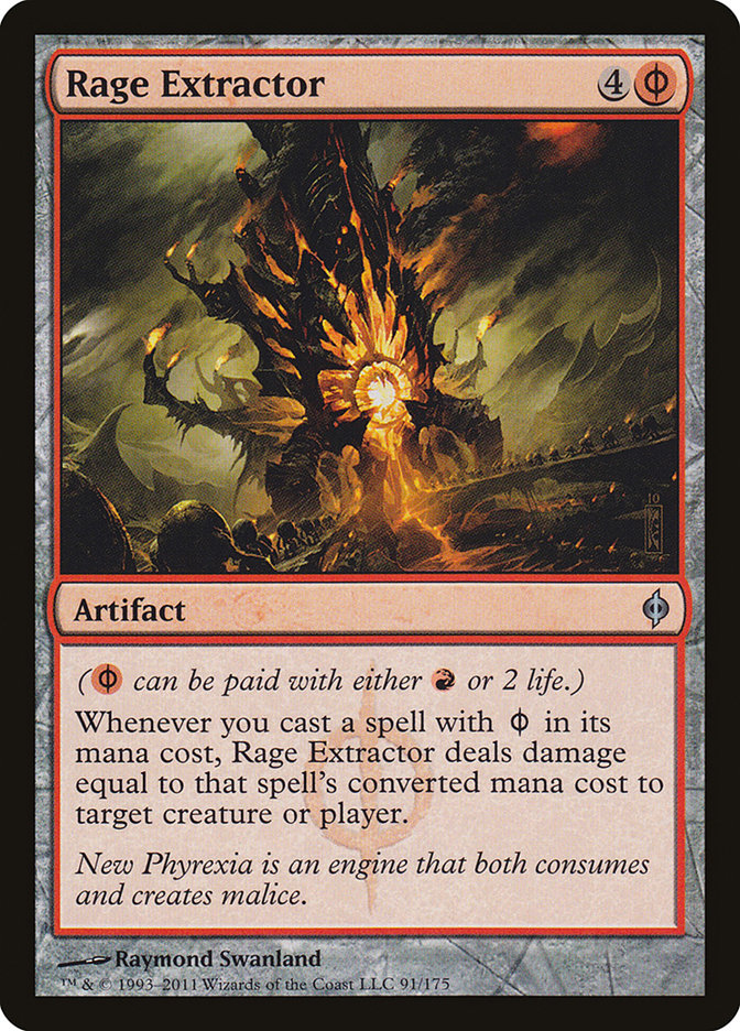 Rage Extractor [New Phyrexia] MTG Single Magic: The Gathering | Red Claw Gaming