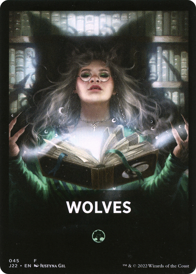 Wolves Theme Card [Jumpstart 2022 Front Cards] MTG Single Magic: The Gathering | Red Claw Gaming