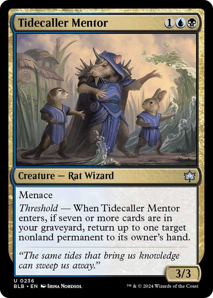 Tidecaller Mentor [Bloomburrow] MTG Single Magic: The Gathering | Red Claw Gaming