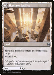Skyclave Cleric // Skyclave Basilica [Zendikar Rising] MTG Single Magic: The Gathering | Red Claw Gaming