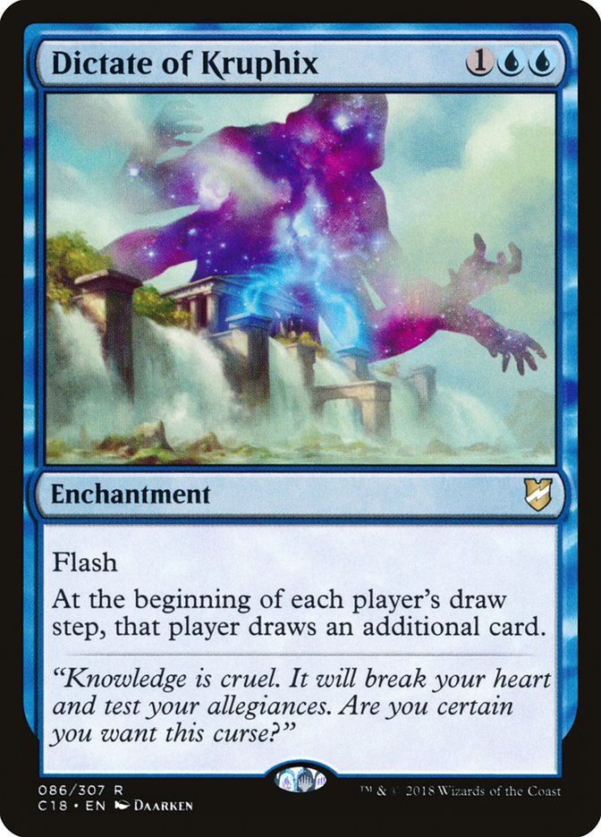 Dictate of Kruphix [Commander 2018] MTG Single Magic: The Gathering | Red Claw Gaming