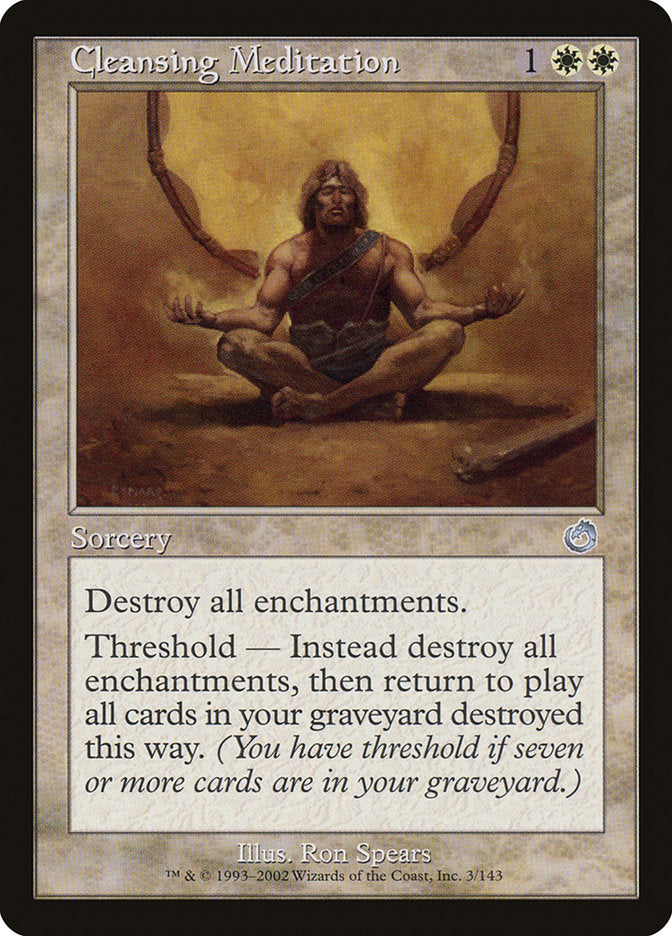 Cleansing Meditation [Torment] MTG Single Magic: The Gathering | Red Claw Gaming