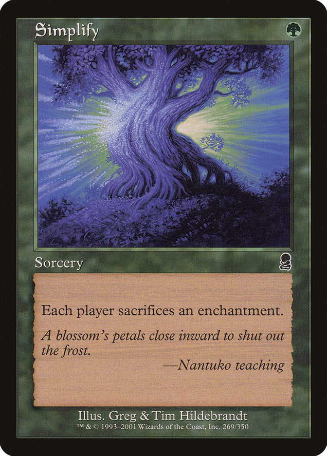 Simplify [Odyssey] MTG Single Magic: The Gathering | Red Claw Gaming