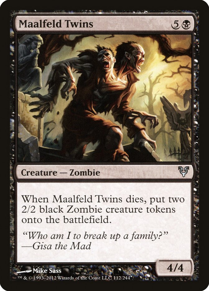 Maalfeld Twins [Avacyn Restored] MTG Single Magic: The Gathering | Red Claw Gaming