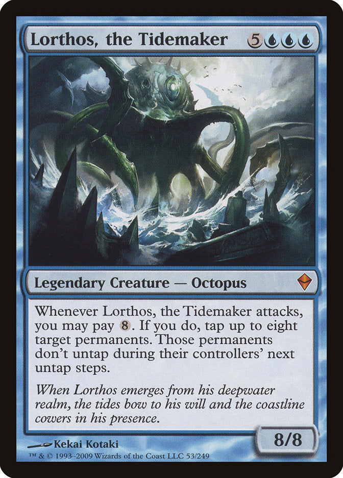 Lorthos, the Tidemaker [Zendikar] MTG Single Magic: The Gathering | Red Claw Gaming