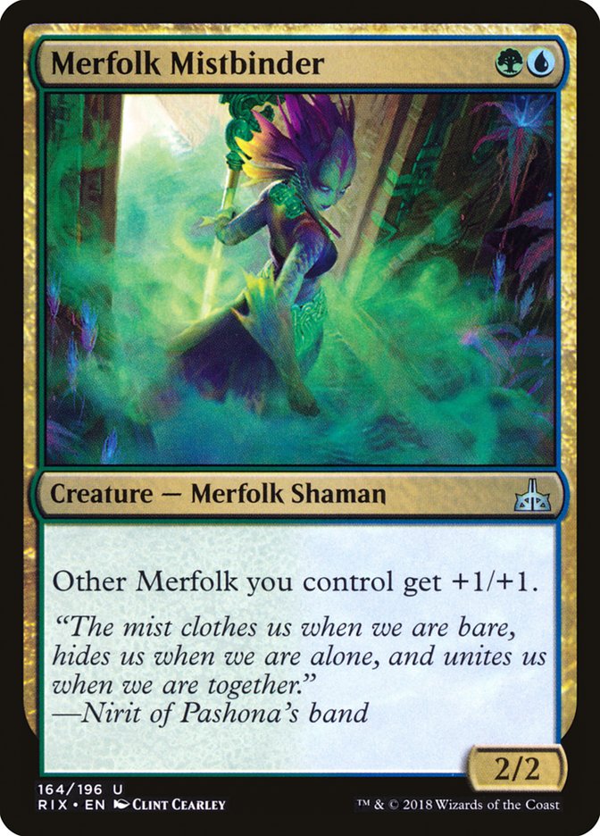 Merfolk Mistbinder [Rivals of Ixalan] MTG Single Magic: The Gathering | Red Claw Gaming