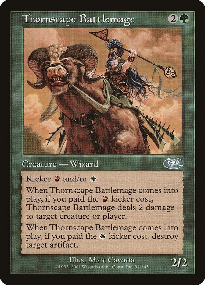 Thornscape Battlemage [Planeshift] MTG Single Magic: The Gathering | Red Claw Gaming