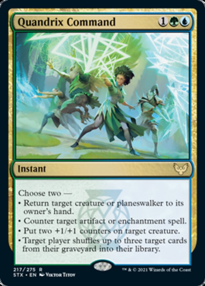 Quandrix Command [Strixhaven: School of Mages] MTG Single Magic: The Gathering | Red Claw Gaming