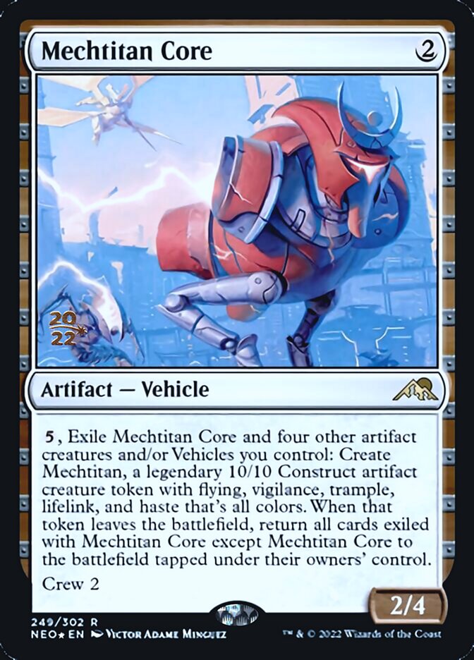 Mechtitan Core [Kamigawa: Neon Dynasty Prerelease Promos] MTG Single Magic: The Gathering | Red Claw Gaming