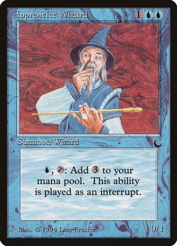 Apprentice Wizard [The Dark] MTG Single Magic: The Gathering | Red Claw Gaming
