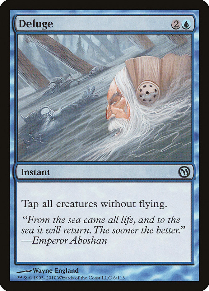 Deluge [Duels of the Planeswalkers] MTG Single Magic: The Gathering | Red Claw Gaming
