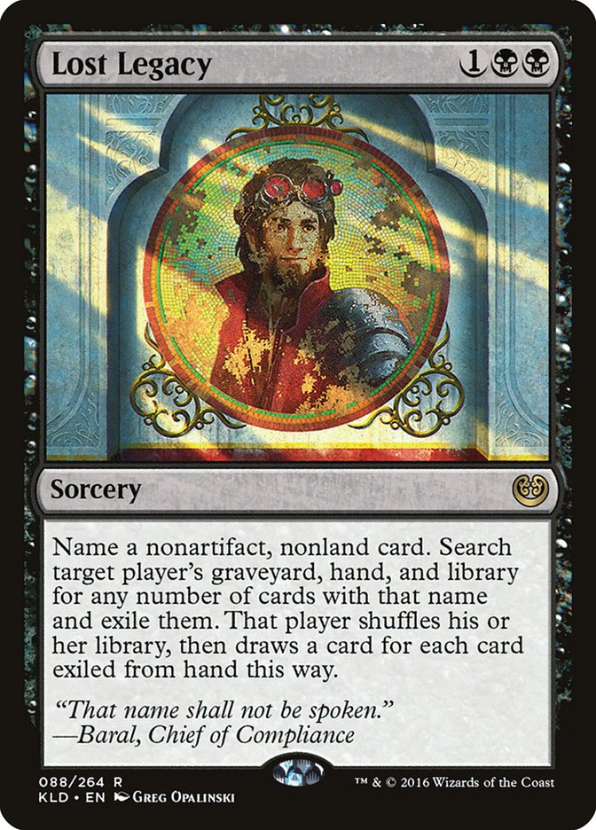 Lost Legacy [Kaladesh] MTG Single Magic: The Gathering | Red Claw Gaming