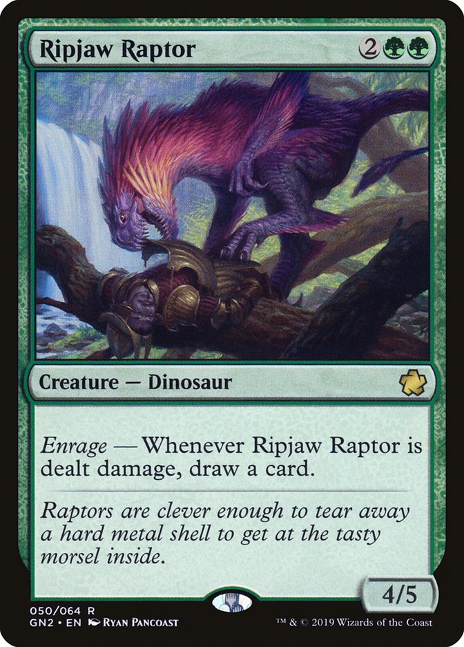 Ripjaw Raptor [Game Night 2019] MTG Single Magic: The Gathering | Red Claw Gaming