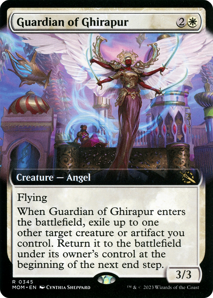 Guardian of Ghirapur (Extended Art) [March of the Machine] MTG Single Magic: The Gathering    | Red Claw Gaming