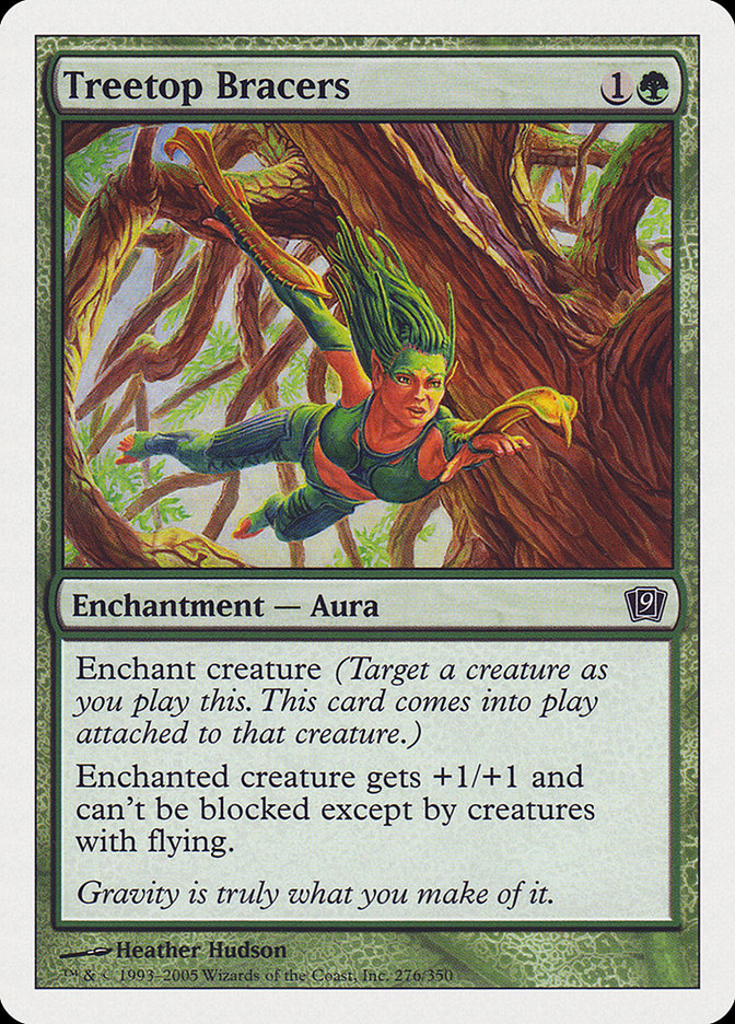 Treetop Bracers [Ninth Edition] MTG Single Magic: The Gathering | Red Claw Gaming
