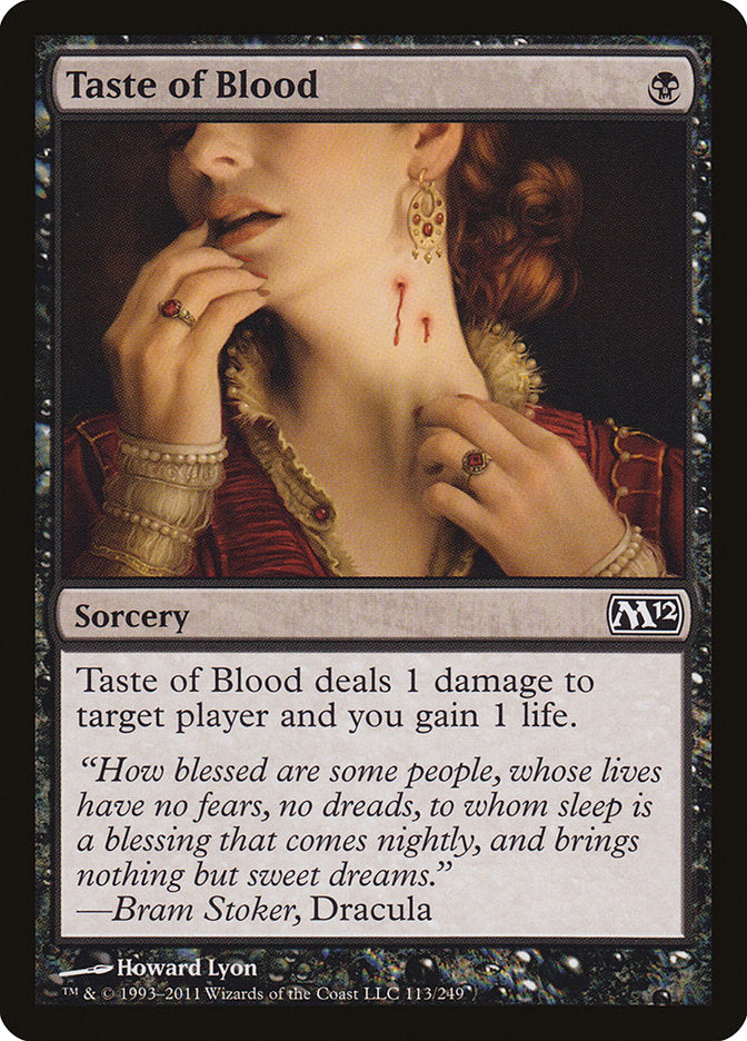 Taste of Blood [Magic 2012] MTG Single Magic: The Gathering | Red Claw Gaming