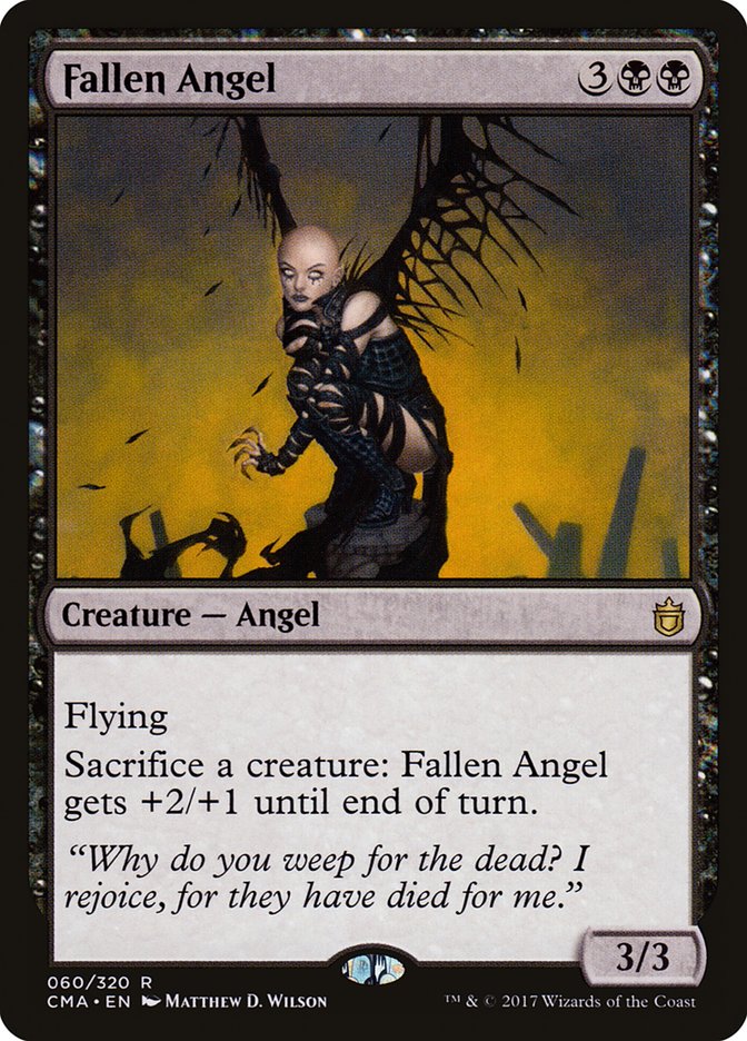 Fallen Angel [Commander Anthology] MTG Single Magic: The Gathering | Red Claw Gaming