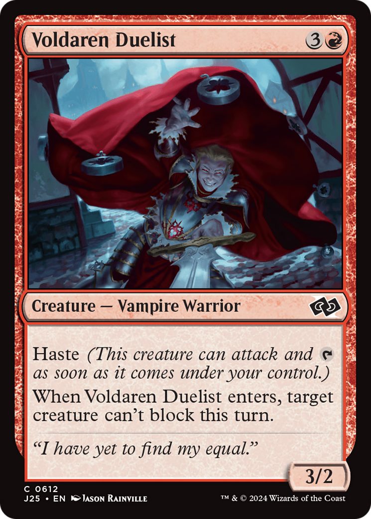 Voldaren Duelist [Foundations Jumpstart] MTG Single Magic: The Gathering | Red Claw Gaming